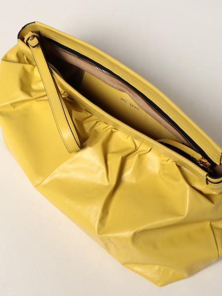 Luz leather pouch | Clutch Isabel Marant Women Yellow