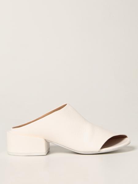 Marsèll women's shoes: Marsèll Sbucciata Scalzata mules in dry milled leather