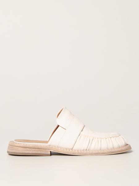 Marsèll Alluce Summer mules in dry milled leather