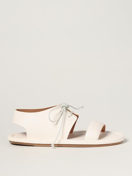 Marsèll women: Marsèll Cornice sandals in dry milled leather