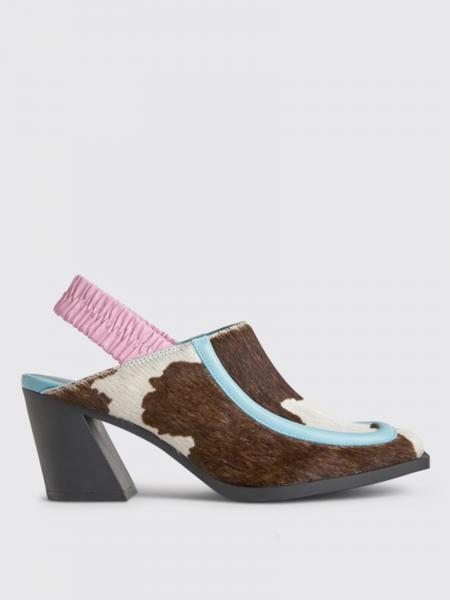 CamperLab heeled shoes in pony skin
