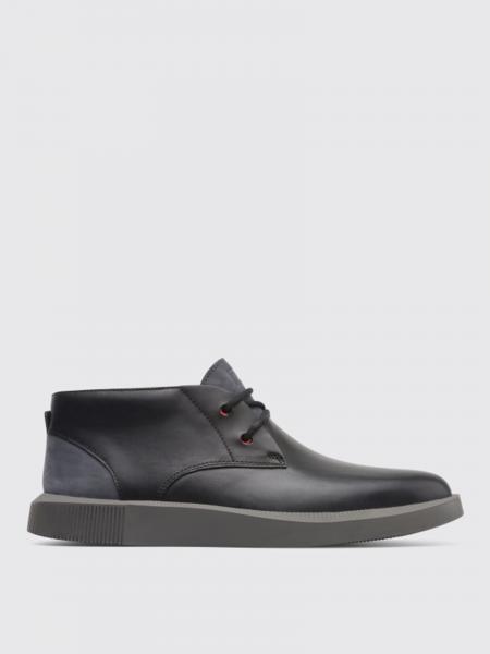 Bill Camper lace-up shoe in soft leather and nubuck