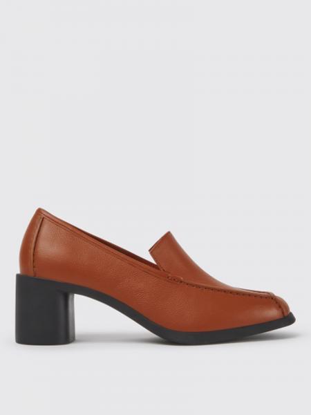 Meda Camper heeled shoe in leather