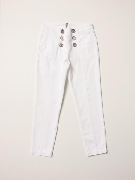 Pantalone Balmain in cotone e nylon