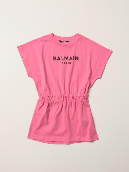 Balmain: Платье Детское Balmain