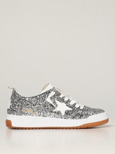 Yeah Golden Goose trainers in glitter and leather