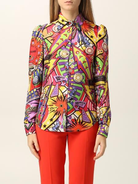 Moschino Couture shirt with Pinbal print
