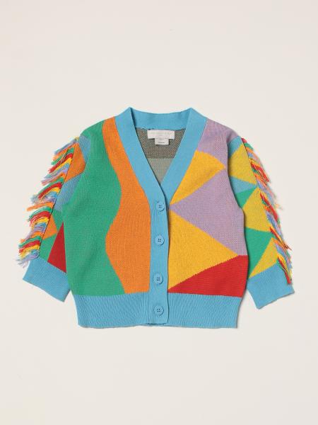 Stella McCartney cardigan in colour-block cotton