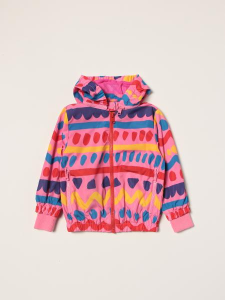 Stella McCartney zip-up jacket with abstract print