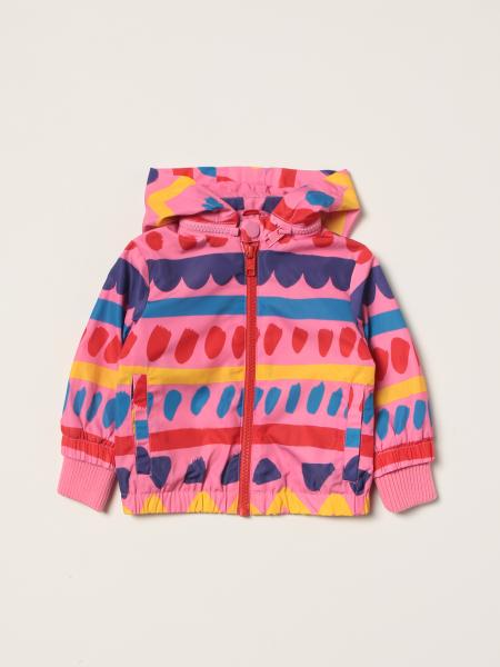 Stella McCartney zip-up jacket with abstract print