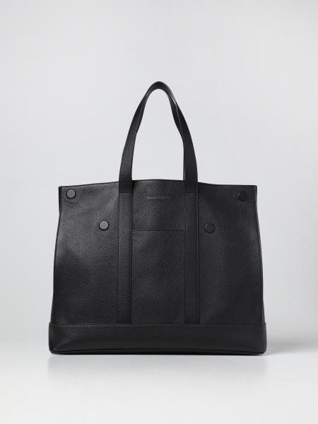 Alexander Mcqueen hammered leather tote bag