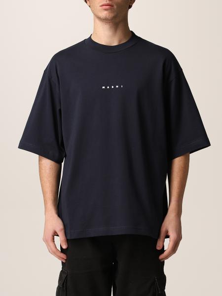 Marni: T-shirt Marni in cotone con logo