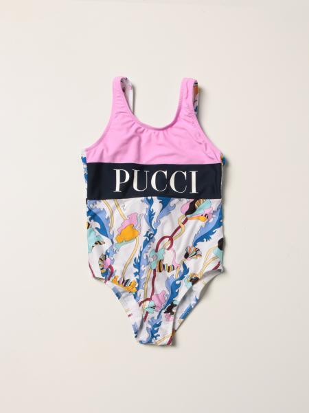 Emilio Pucci one-piece swimsuit in stretch nylon