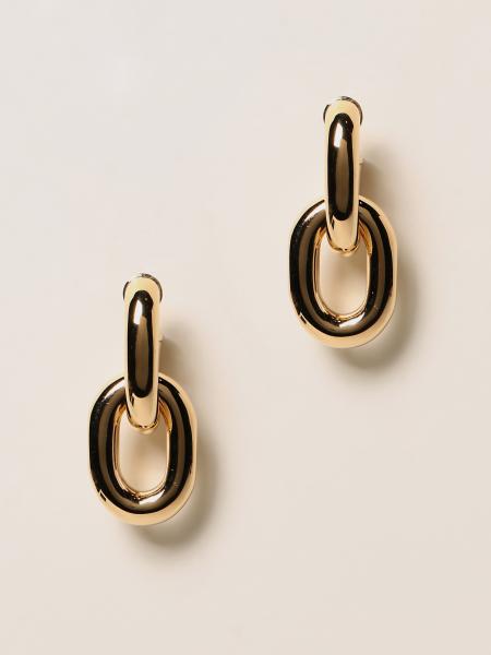 Paco Rabanne: Paco Rabanne earrings in brass