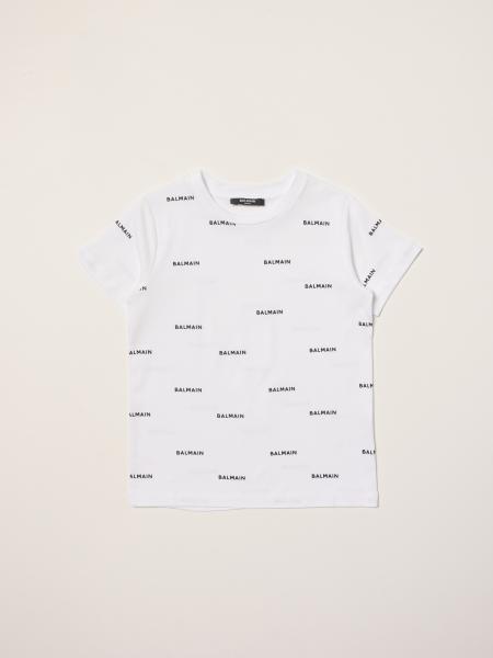 Balmain t-shirt with logo all over