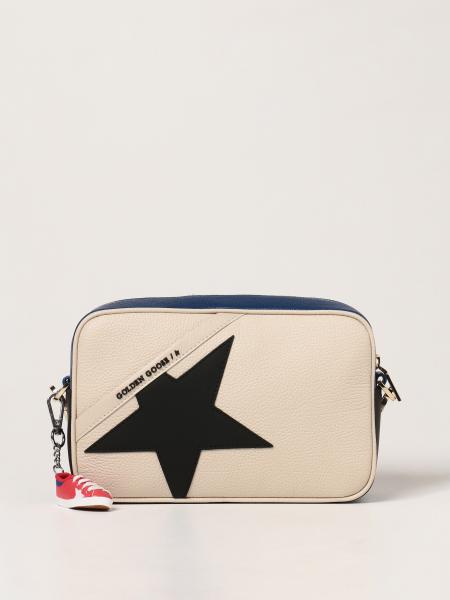 Golden Goose: Star Golden Goose bag in textured leather and rubber