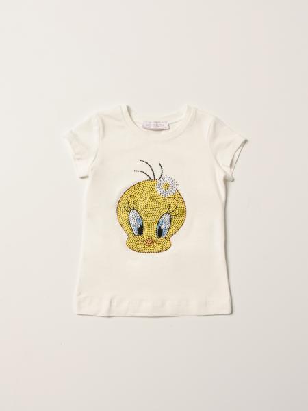 Abbigliamento bambina Monnalisa: T-shirt Monnalisa in cotone con stampa