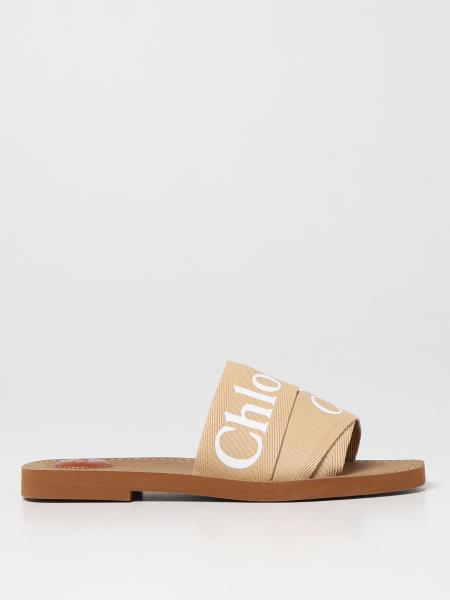 chloe ribbon sandals