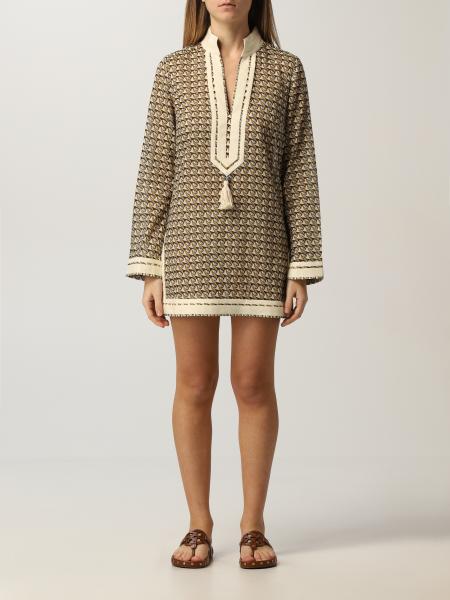 Tory Burch: Tory Burch tunic in cotton with print