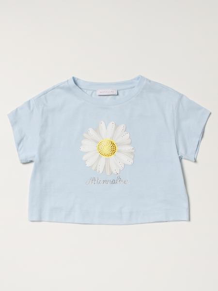 Monnalisa cotton t-shirt with print