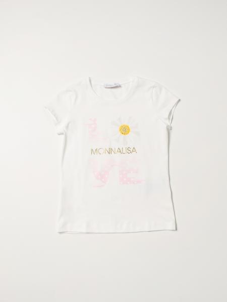 Monnalisa T-shirt with logo