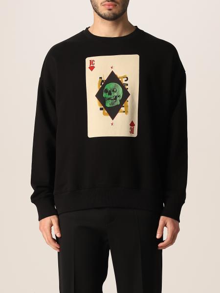 Just Cavalli men's clothing: Just Cavalli cotton sweatshirt with print