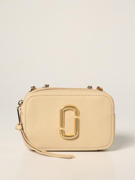 Marc Jacobs Leather The Glam Shot Metallic 17 Crossbody Bag in Brown Womens Shoulder bags Marc Jacobs Shoulder bags 