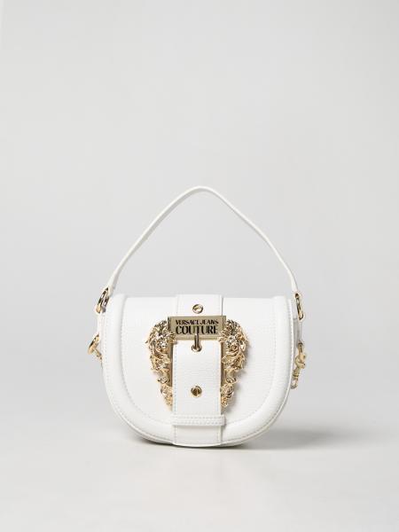 VERSACE JEANS COUTURE: bag in synthetic leather - White  Versace Jeans  Couture mini bag 72VA4BF271578 online at