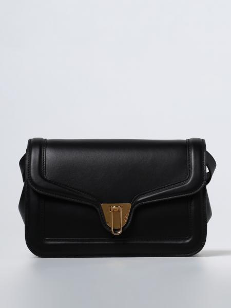 COCCINELLE: Marvin Twist bag in smooth leather - Black | Coccinelle ...