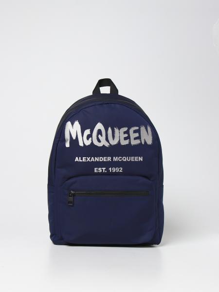 Мужские сумки Alexander McQueen: Рюкзак для него Alexander Mcqueen