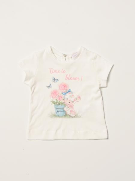 Monnalisa cotton t-shirt with print