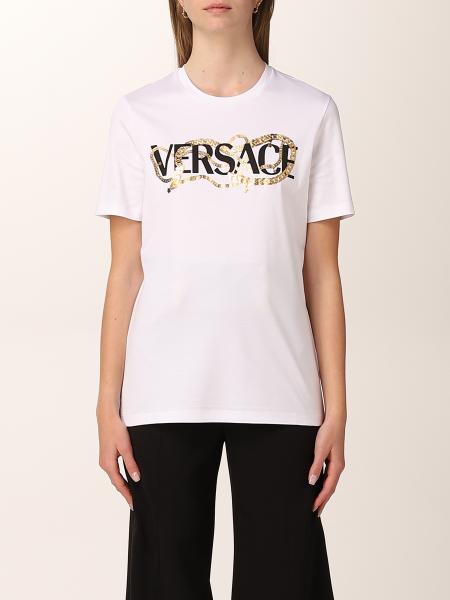 Versace women: Versace cotton t-shirt