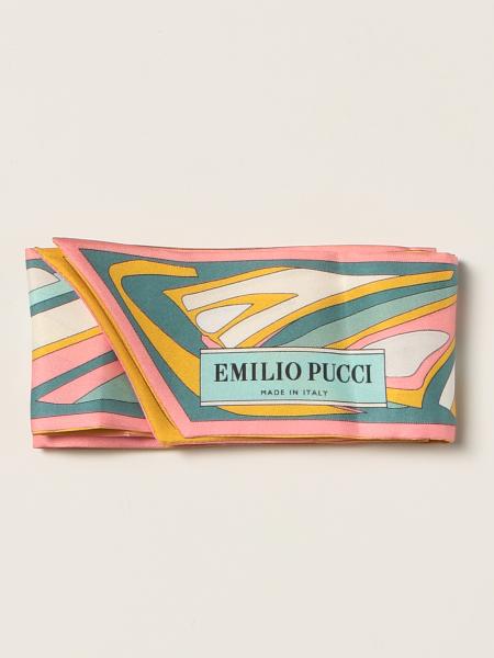 Emilio Pucci: Emilio Pucci silk scarf with abstract pattern