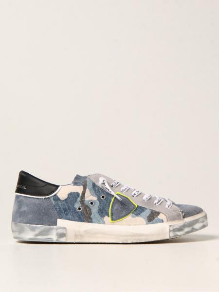 Philippe Model: Sneakers PRSX Philippe Model in canvas camouflage
