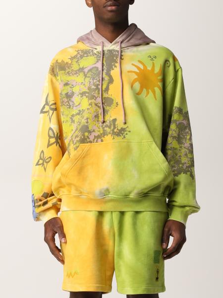McQ men's clothing: McQ Icon Grow Up hoodie in printed cotton