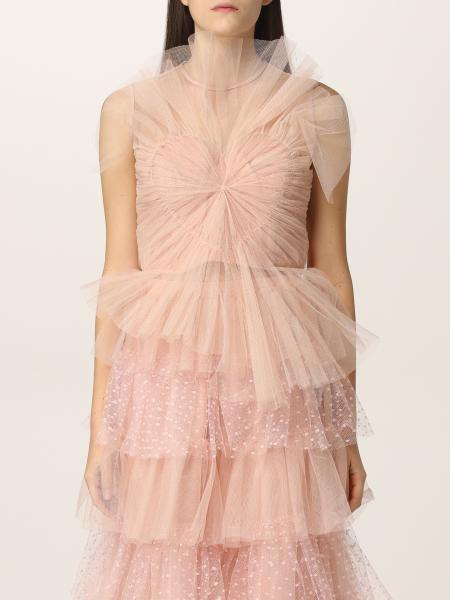 Red Valentino: Red Valentino tulle top