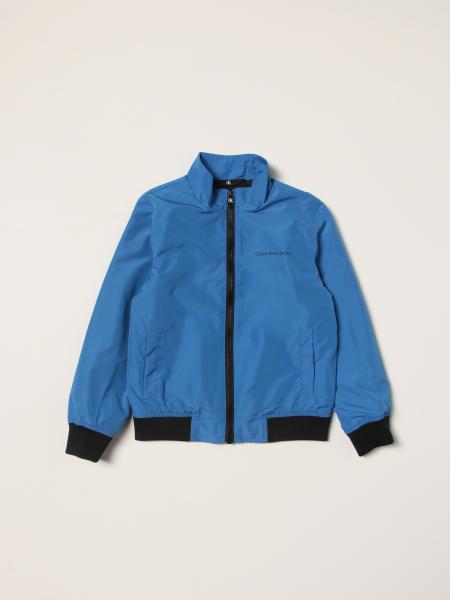 Calvin Klein zip-up jacket in technical fabric