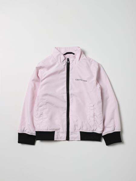 Calvin Klein zip-up jacket in technical fabric