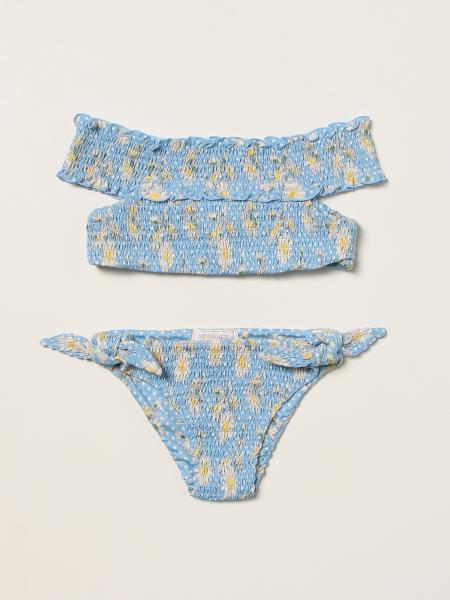 Monnalisa floral patterned bikini set