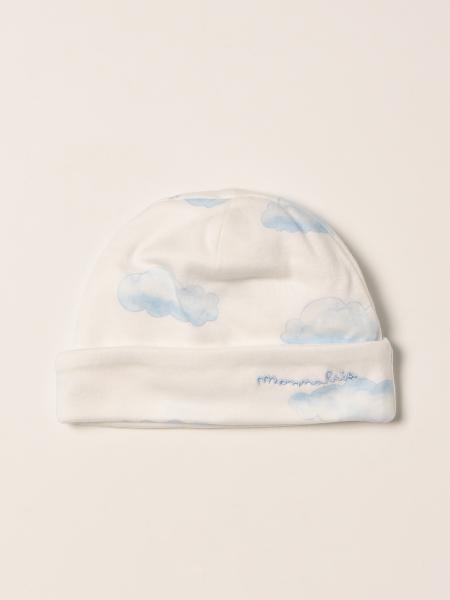Cappello a berretto Monnalisa con stampa nuvole