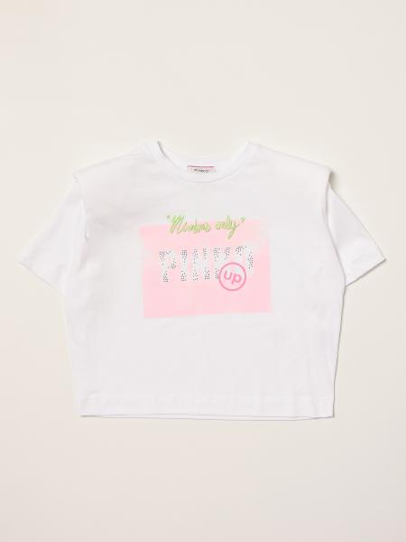 Pinko cotton t-shirt with print and logo