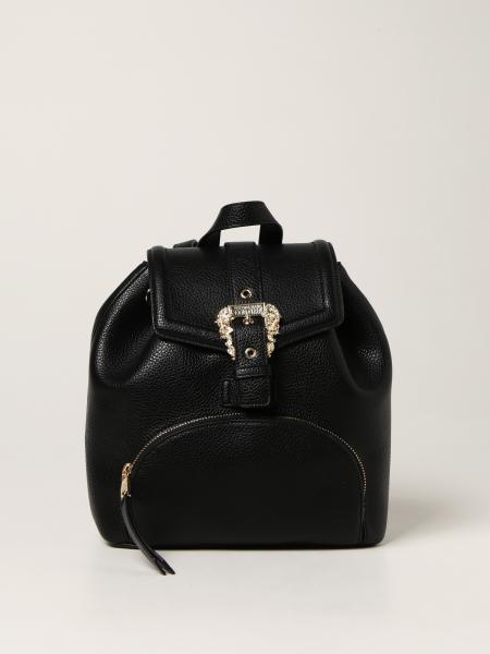 Versace Jeans Couture women's bags: Versace Jeans Couture backpack in textured synthetic leather