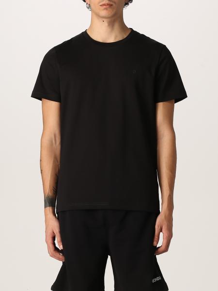 Dondup uomo: T-shirt basic Dondup con mini logo ricamato
