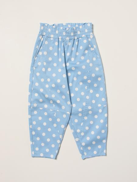 Monnalisa trousers with polka dots