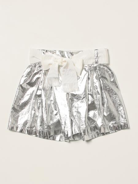 Metallic Monnalisa shorts