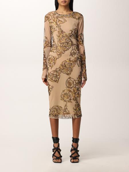 Versace Jeans Couture dress with baroque print