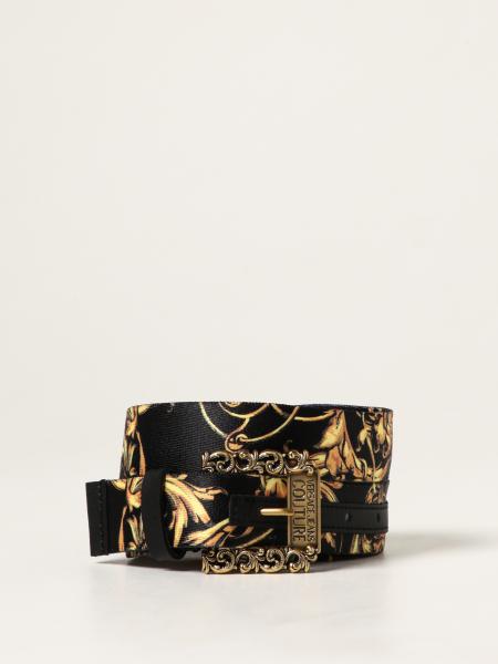 Versace Jeans Couture belt with Regalia Baroque print