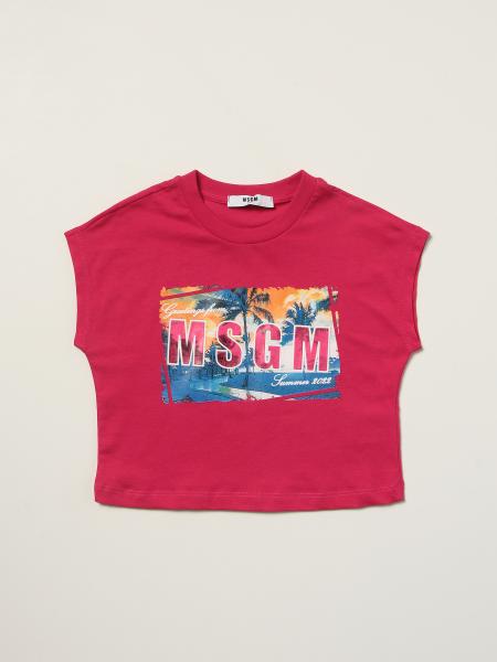 Msgm Kids t-shirt in cotton with print