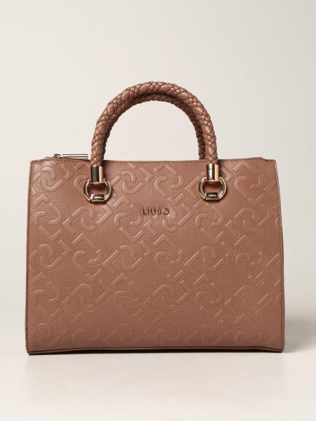 Liu Jo: Liu Jo bag in synthetic leather with all-over monogram