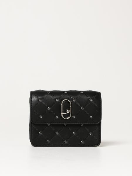Liu Jo: Liu Jo bag / pouch in synthetic leather with rhinestones